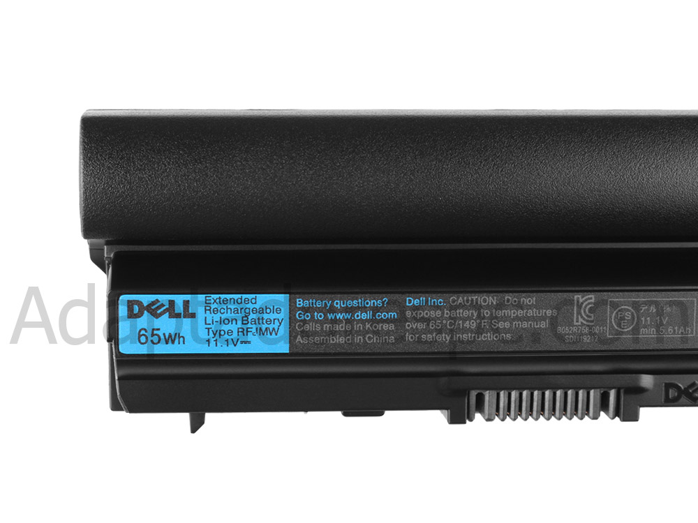 65Wh Bateria Dell R8R6F RCG54 RFJMW RXJR6 T54FJ X57F1