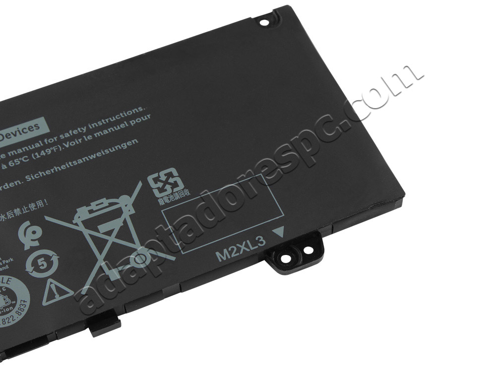 3166mAh 38Wh Original Bateria Dell Vostro 13 5370 P87G001