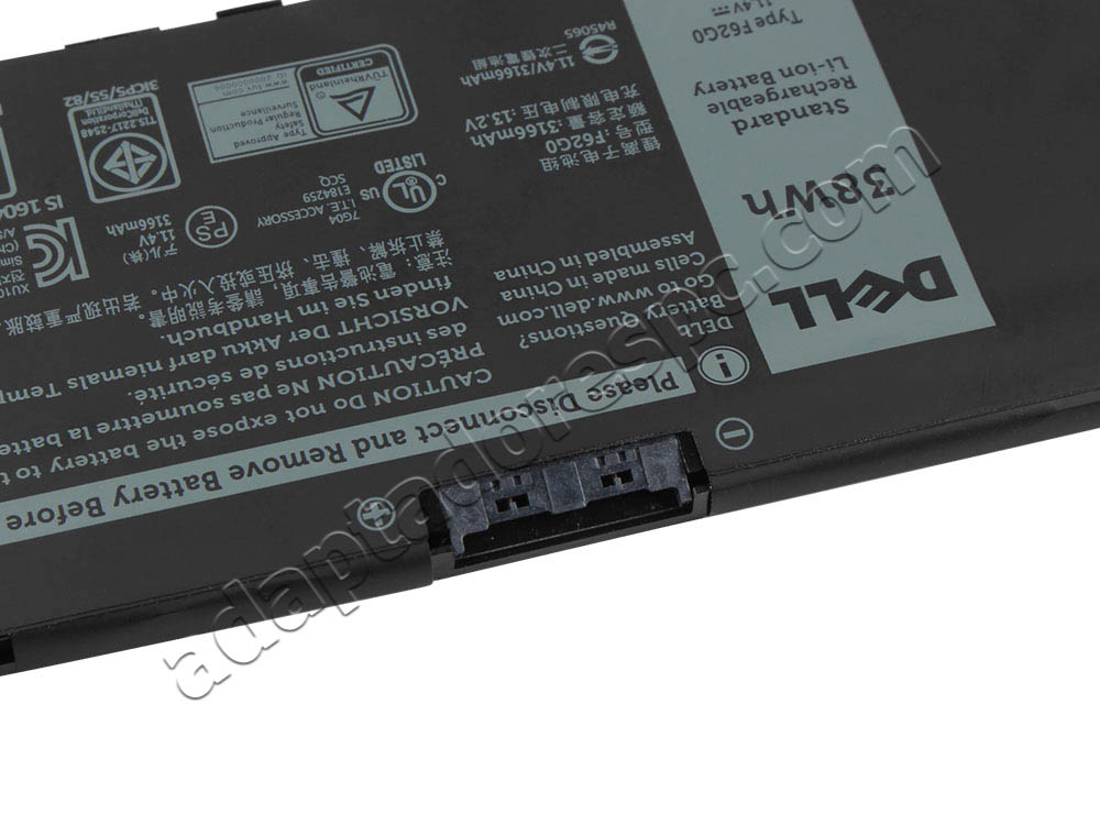 3166mAh 38Wh Original Bateria Dell Vostro 13 5370 P87G001