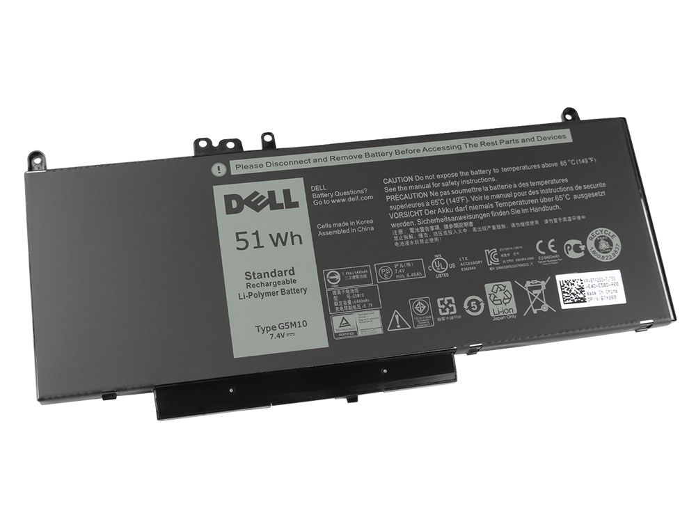 Original 51Wh Bateria Dell 5XFWC
