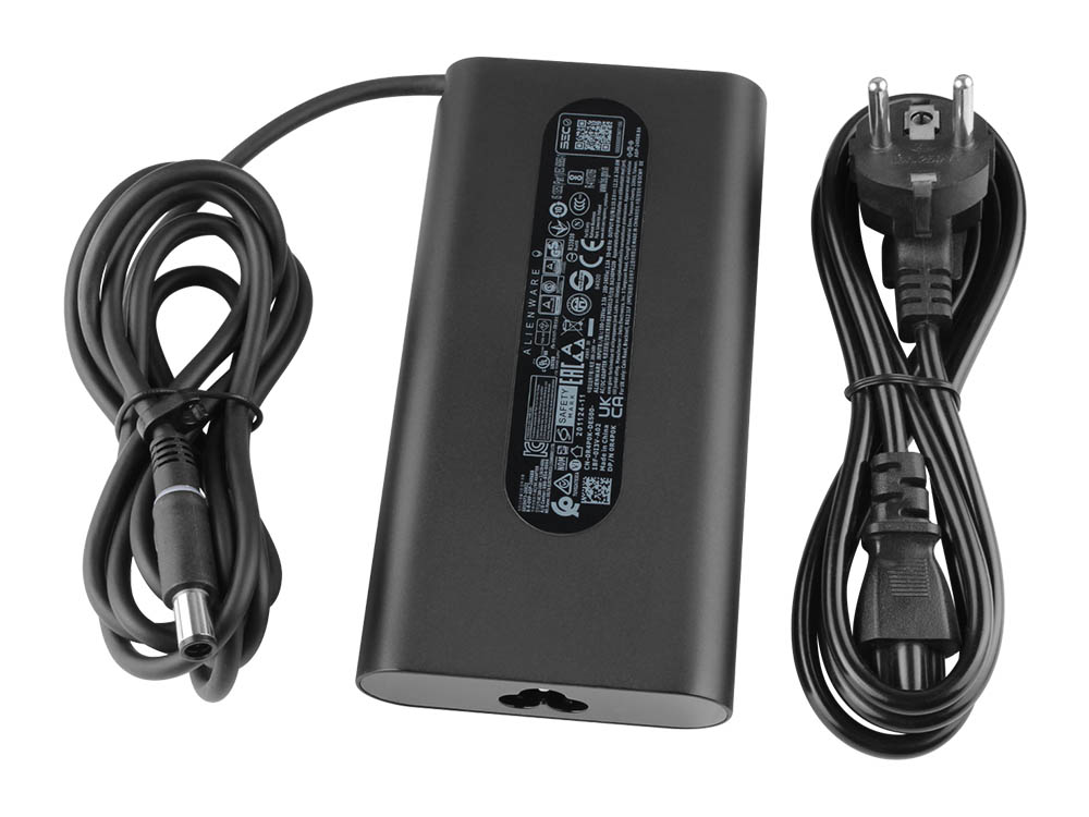 Original 240W Dell G15 5510 5511 5515 GaN Adaptador AC Carregador + Cabo