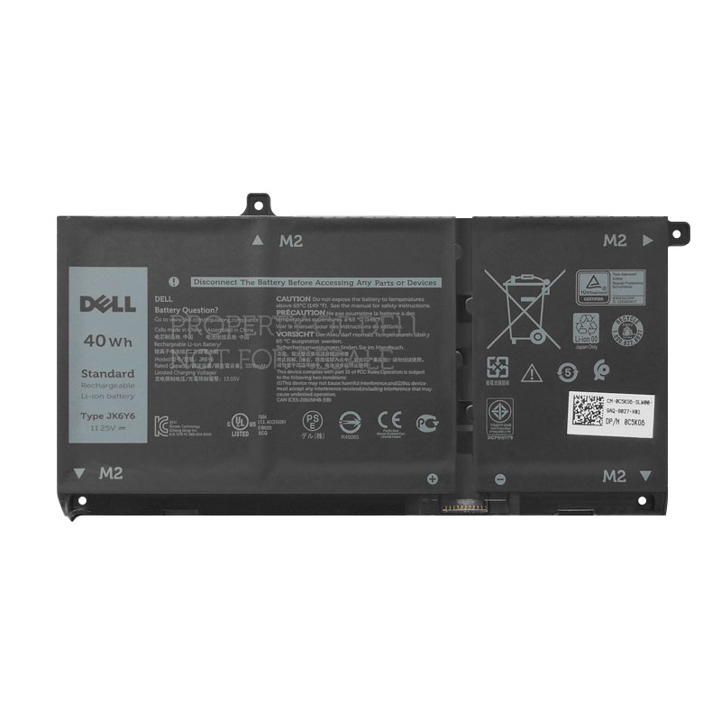 Original 3550mAh 40Wh Bateria Dell Latitude 3510 P101F002