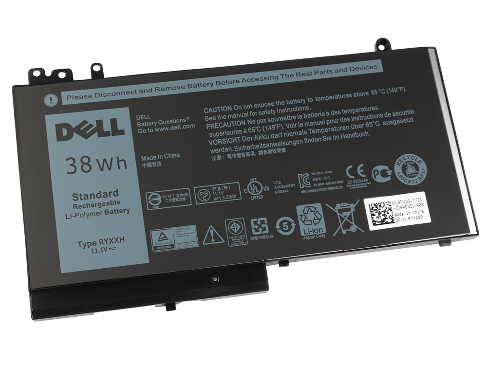 Original 38Wh Bateria Dell Latitude 12 E5250 P25S001