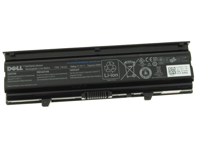 Original 4400mAh 48Wh Bateria Dell W4FYY 0M4RNN YM5H6  Clique na imagem para fechar