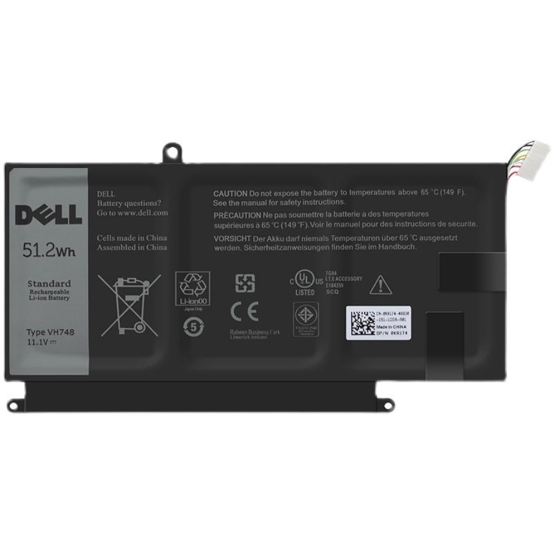 51.2Whr Dell Vostro 5460 5470 5560 Original Bateria