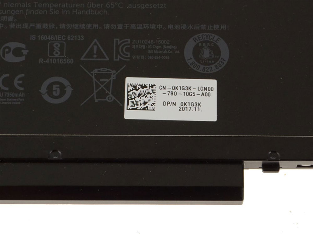 Original 84Wh Bateria Dell Latitude E5570 P48F P48F001