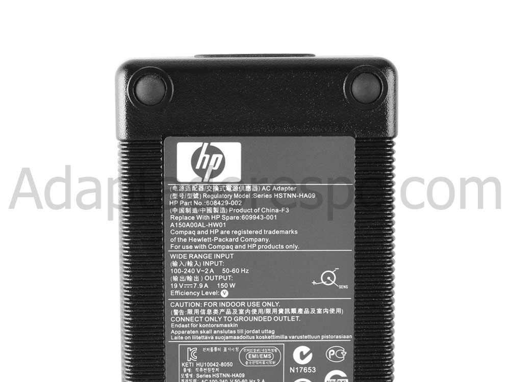 150W ECS G24 G24 E-DM Series 23.6 Adaptador AC Carregador