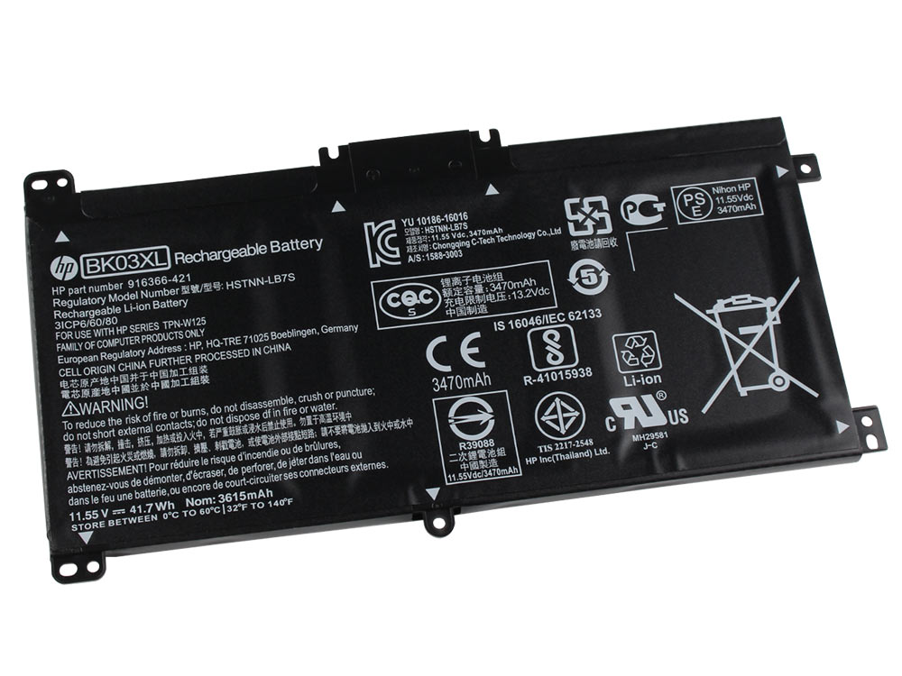 41.7Wh Original Bateria HP Pavilion 14-ba000 x360