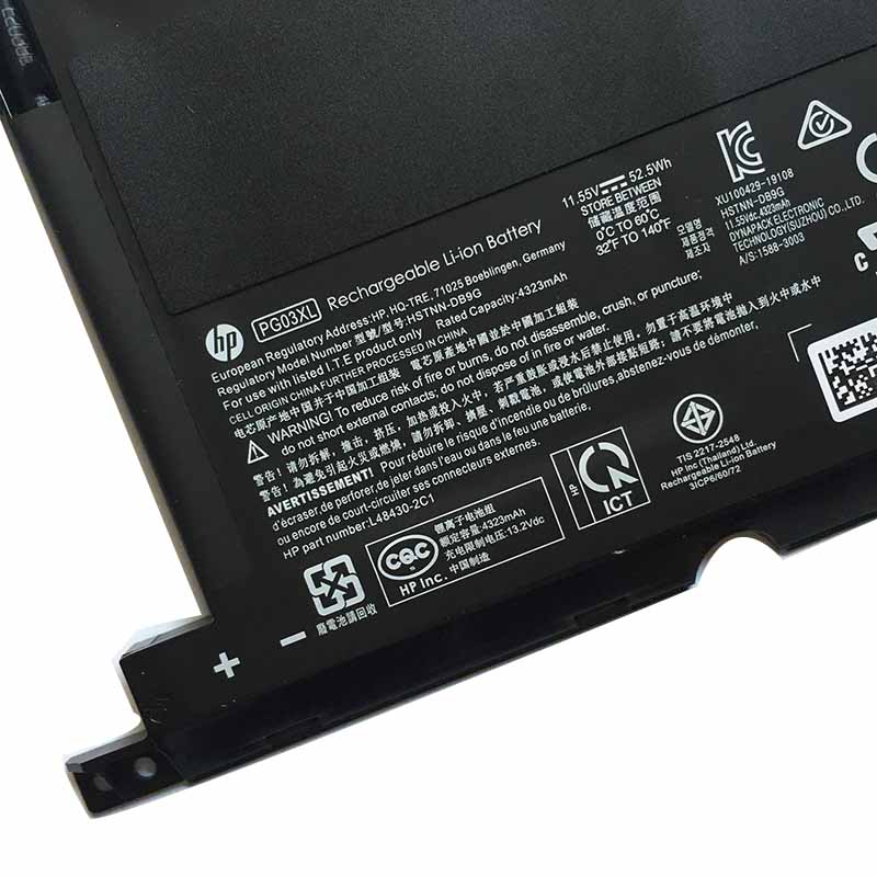 Original Bateria HP Pavilion Gaming 15-ec1002ns 15-ec1036nm 4523mAh 52.5Wh