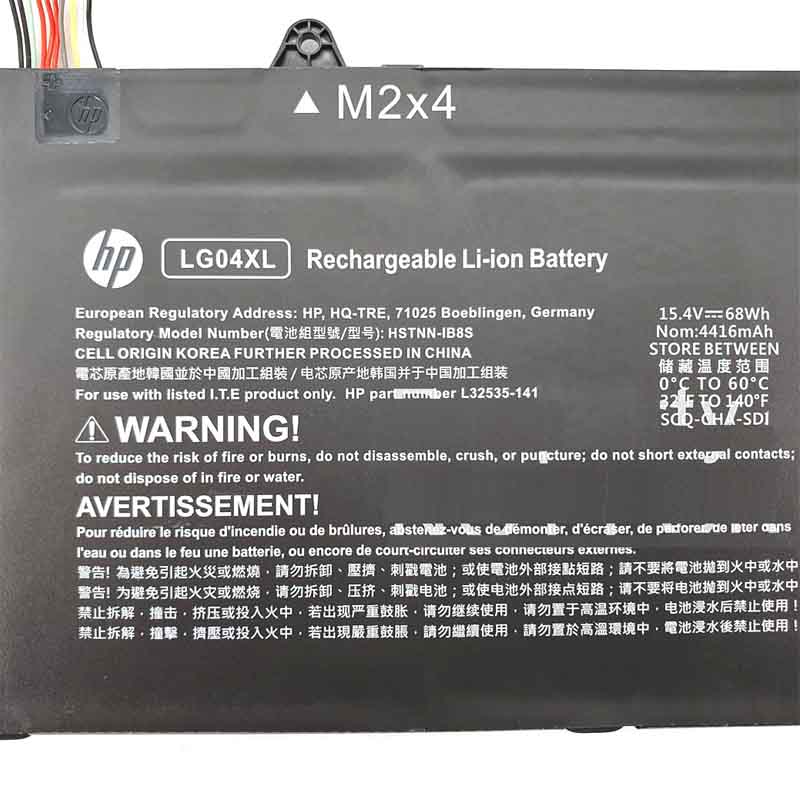 Original Bateria HP Pavilion 15-cs1022nl 15-cs1049tx 4416mAh 68Wh