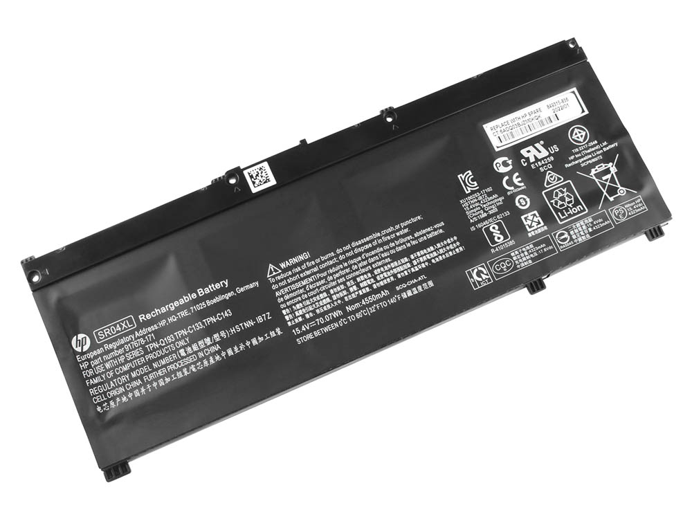 70.07Wh Original Bateria HP Pavilion Power 15-cb001np 15-cb030nl