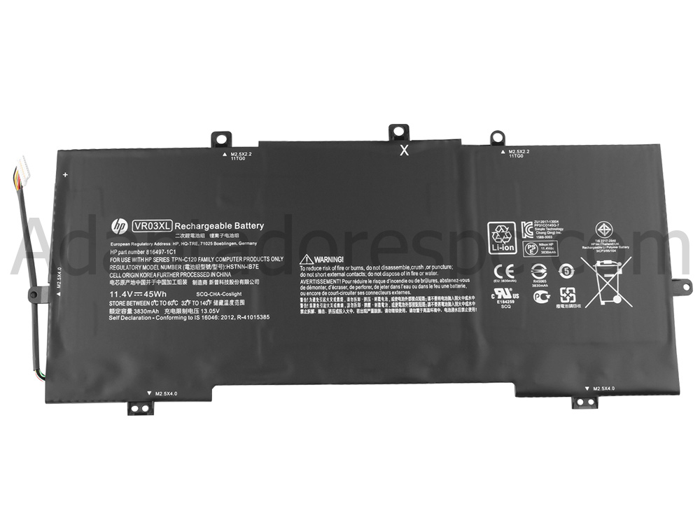 Original Bateria HP ENVY 13-d010nw 13-d010nd 3950mAh 45Wh