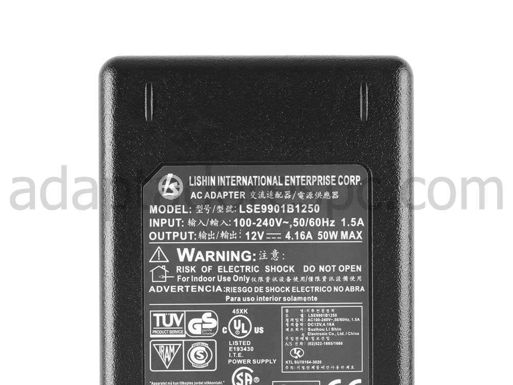 50W Dell CN-05KTNX AC Adaptador Carregador