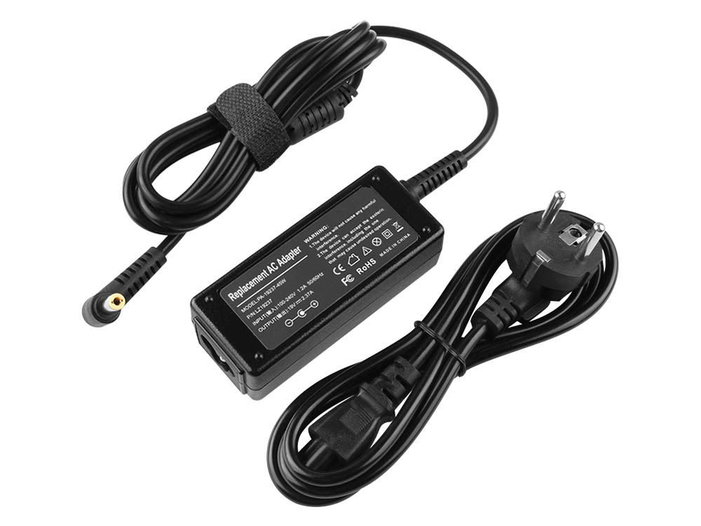 Original 45W-50W AOC WS195RGLWZ Adaptador AC Carregador + Cabo
