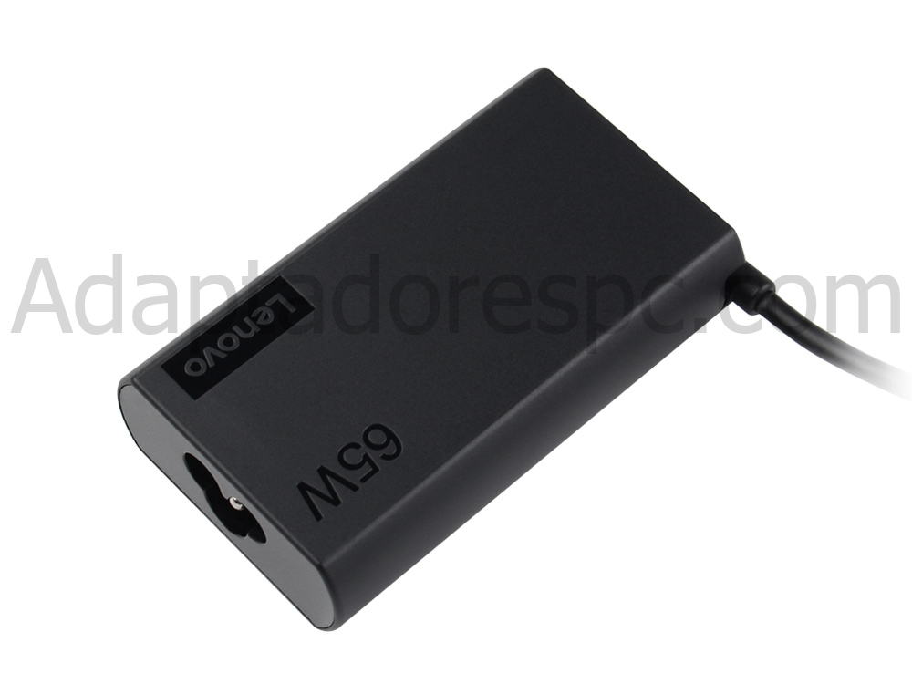 Original 65W USB-C Lenovo 5A10W86269 ADLX65YDC3E ADLX65UDGC2A Adaptador AC Carregador + Cabo