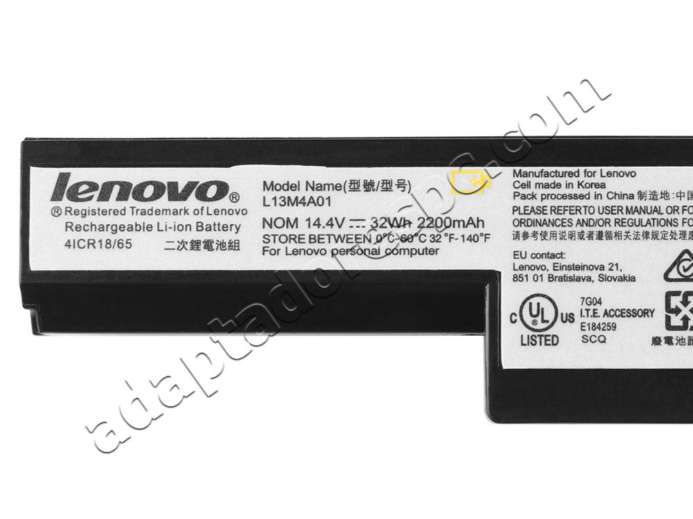 41Wh Lenovo 121500242 121500244 121500243 Original Bateria