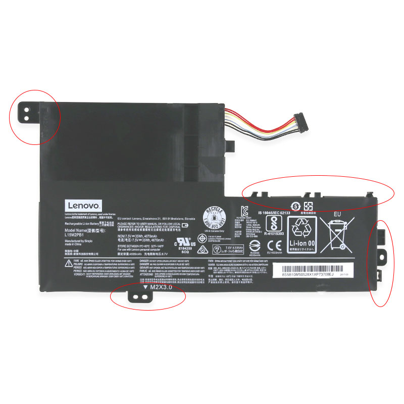 Original Bateria Lenovo Yoga 520-14IKB 80X8014DIX 4670mAh 35Wh