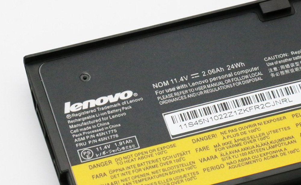 24Whr 3 Células Bateria Lenovo thinkpad T450 20BU 20BV