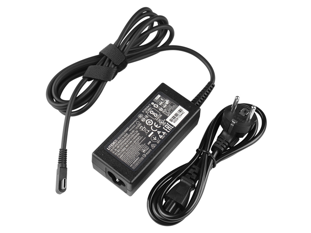 45W USB-C Adaptador Carregador Acer Chromebook 11 C732L-C8QH