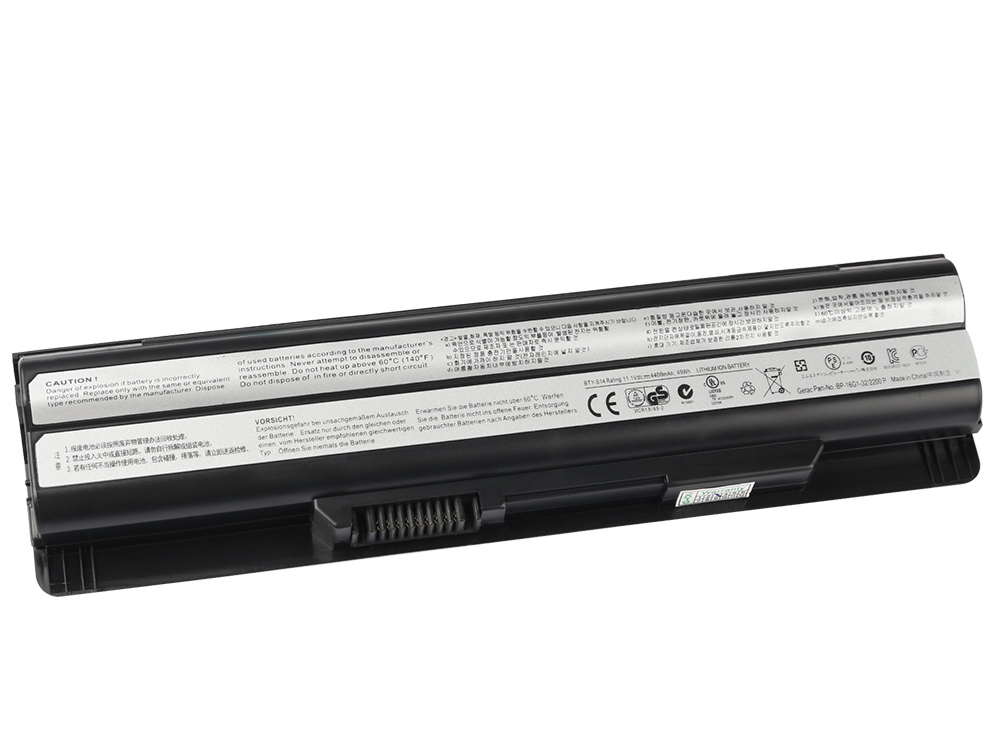 4400mAh Bateria MSI GE60 2PL Apache (GTX 850M)