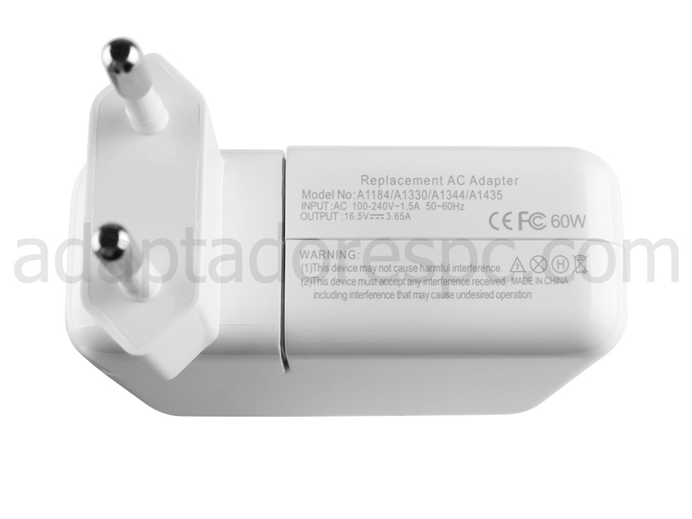 60W Adaptador Carregador Apple MagSafe 1 MC461E/A