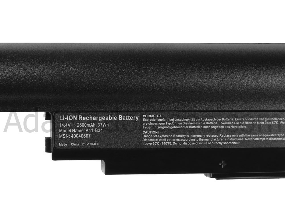 2600mAh Medion A41-B34 A32-B34 A31-C15 Original Bateria