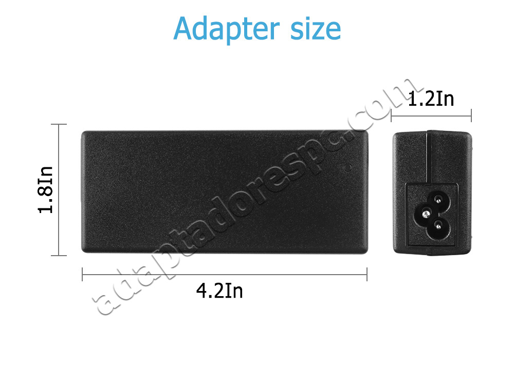 Original 65W Adaptador AC Carregador Packard Bell easynote xs20