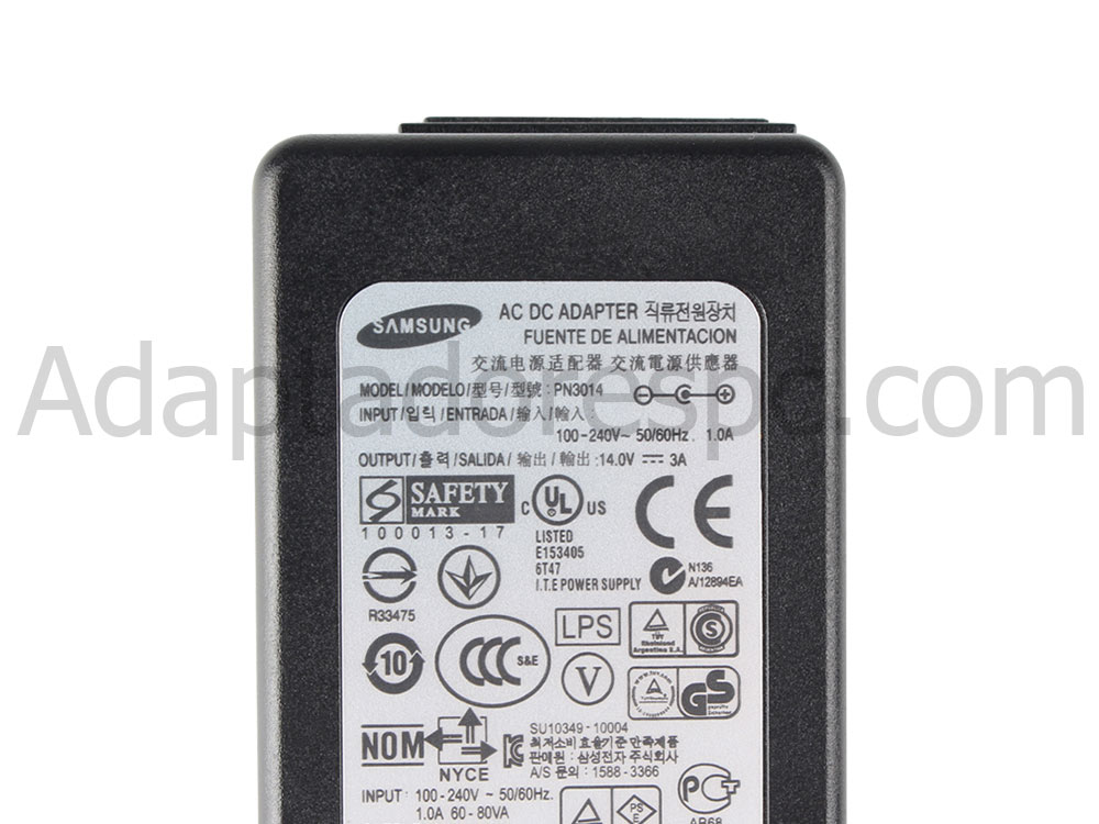 15W Adaptador AC Carregador Samsung S19C150B S19C150N + Cabo