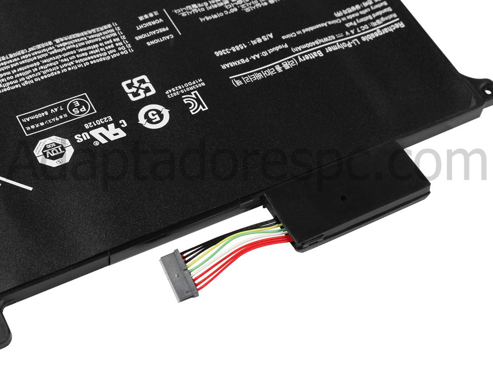 62Whr Samsung AA-PBXN8AR BA43-00344A NP900X4D Original Bateria