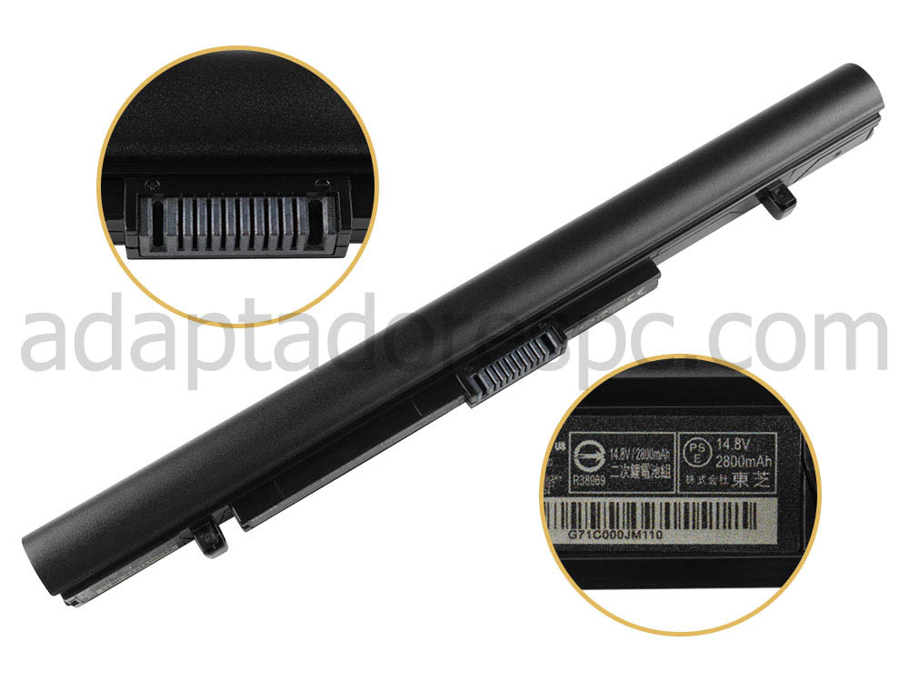 Original Bateria Toshiba Satellite Pro R50-C-115 45Wh