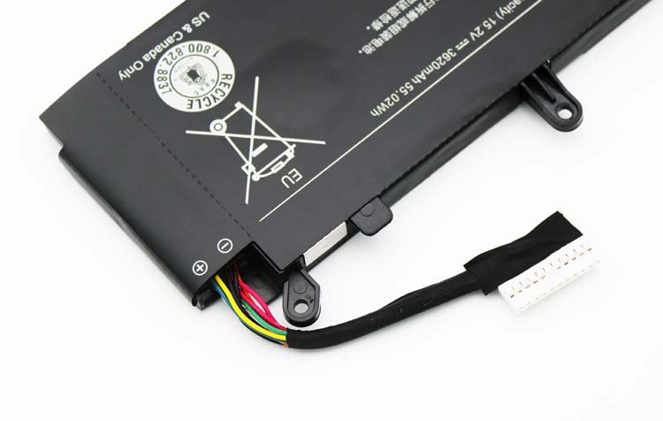 Original Bateria Xiaomi GTX1060 Intel I7 3620mAh 55.02Wh