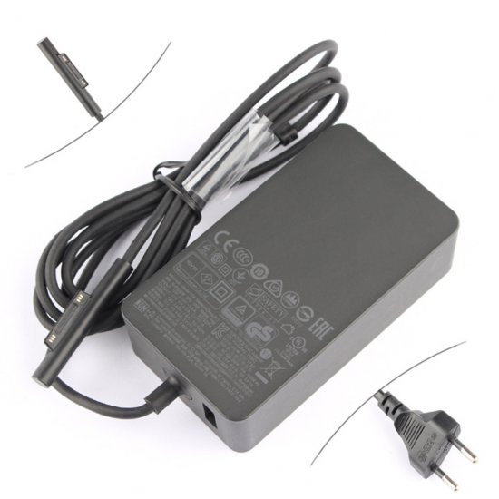 Adaptador AC Carregador Original Microsoft CR9-00001 SX3-00001 65W  Clique na imagem para fechar